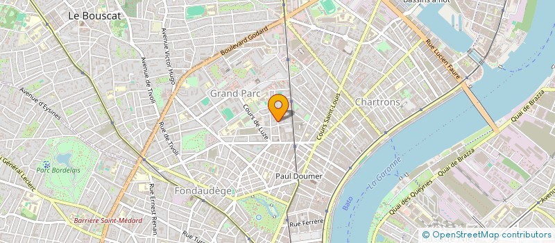 localisation de l'entreprise MONSIEUR CHRISTOPHE GARCIA à BORDEAUX