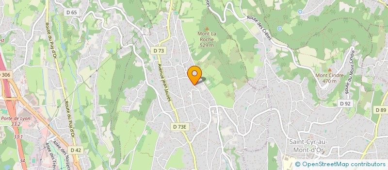 localisation de l'entreprise MONSIEUR CHRISTOPHE GARCIA  SAINT-DIDIER-AU-MONT-D'OR