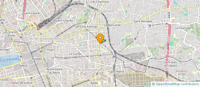 localisation de l'entreprise MONSIEUR CHRISTOPHE GARCIA  MARSEILLE