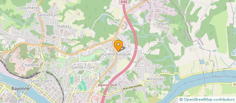 localisation de l'entreprise MONSIEUR CHRISTOPHE GARCIA à BAYONNE