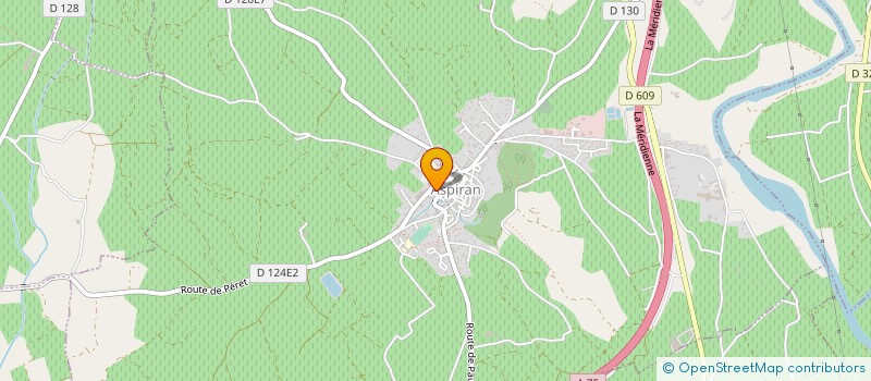 localisation de l'entreprise MONSIEUR CHRISTOPHE GAREL  PERET