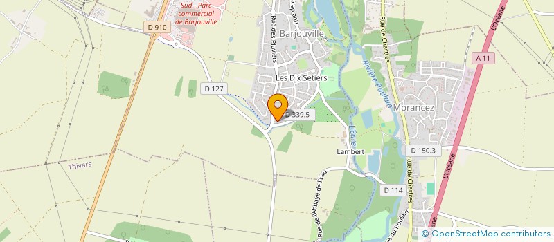 localisation de l'entreprise MONSIEUR CHRISTOPHE GARNIER à BARJOUVILLE