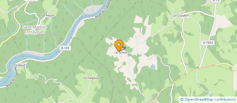 localisation de l'entreprise MONSIEUR CHRISTOPHE GARRELOU  BASSIGNAC-LE-HAUT