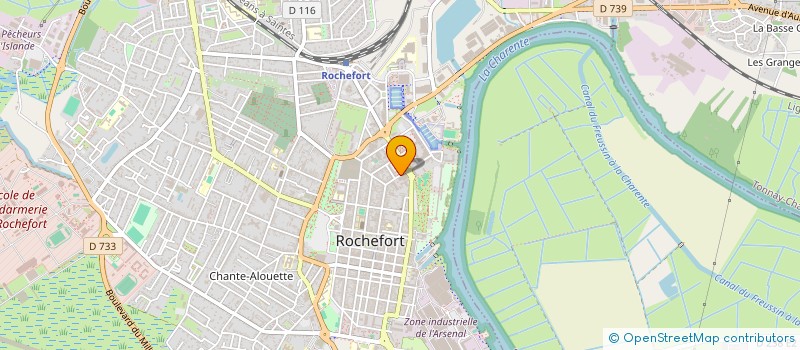localisation de l'entreprise MONSIEUR CHRISTOPHE GARVANESE à ROCHEFORT