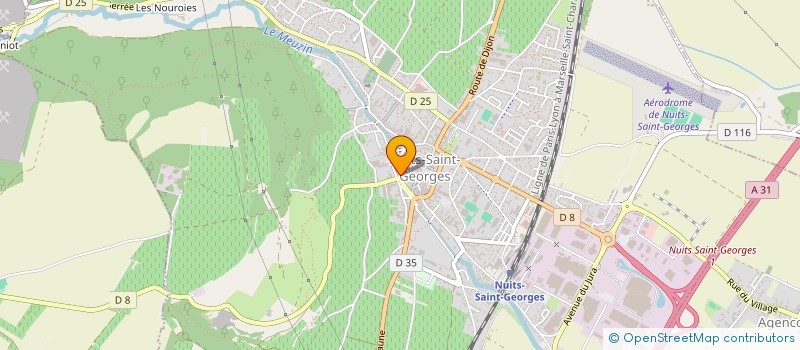 localisation de l'entreprise MONSIEUR CHRISTOPHE GARZARETTI à NUITS-SAINT-GEORGES