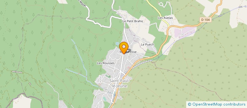 localisation de l'entreprise MONSIEUR CHRISTOPHE GAS à BEAULIEU