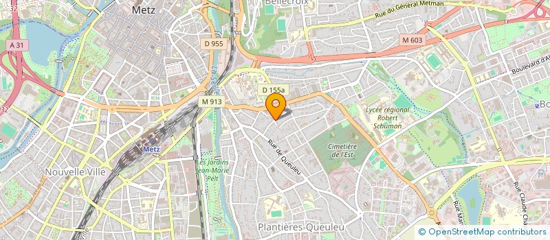 localisation de l'entreprise MONSIEUR CHRISTOPHE GASSERT  METZ