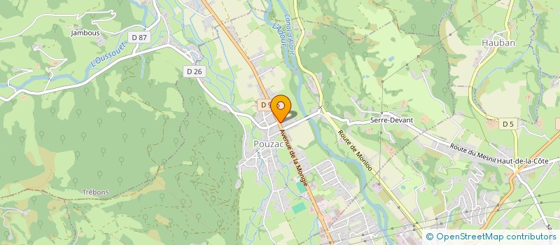 localisation de l'entreprise MONSIEUR CHRISTOPHE GASSET  BAGNERES-DE-BIGORRE