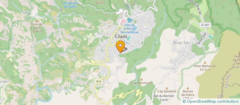 localisation de l'entreprise MONSIEUR CHRISTOPHE GASTRIN à CILAOS