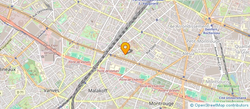 localisation de l'entreprise MONSIEUR CHRISTOPHE GATEAU  PARIS