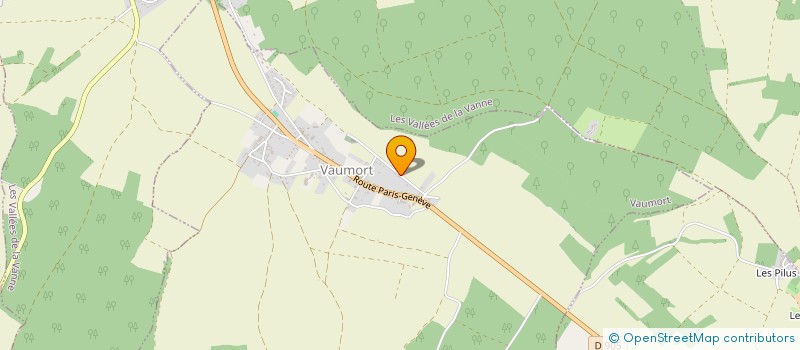 localisation de l'entreprise MONSIEUR CHRISTOPHE GAUCHARD  VAUMORT