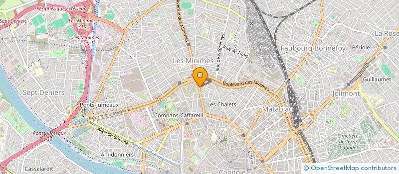 localisation de l'entreprise MONSIEUR CHRISTOPHE GAUDARD à TOULOUSE