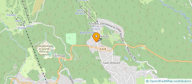 localisation de l'entreprise MONSIEUR CHRISTOPHE GAUDEUL  FONT-ROMEU-ODEILLO-VIA