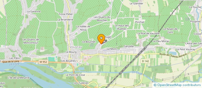 localisation de l'entreprise MONSIEUR CHRISTOPHE GAUDRON  VOUVRAY