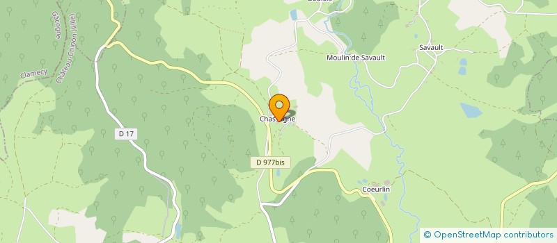 localisation de l'entreprise MONSIEUR CHRISTOPHE GAUMONT à MOUX EN MORVAN