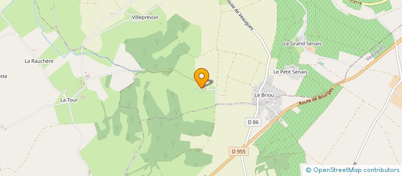 localisation de l'entreprise MONSIEUR CHRISTOPHE GAUTIER  CREZANCY-EN-SANCERRE