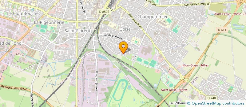 localisation de l'entreprise MONSIEUR CHRISTOPHE GAUTIER à NIORT