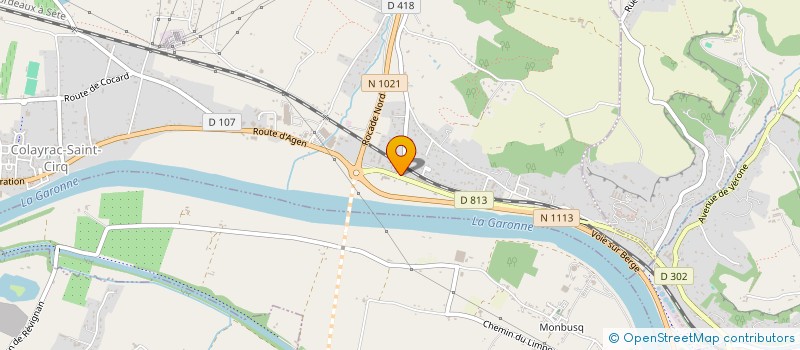 localisation de l'entreprise MONSIEUR CHRISTOPHE GAUTRON  COLAYRAC-SAINT-CIRQ