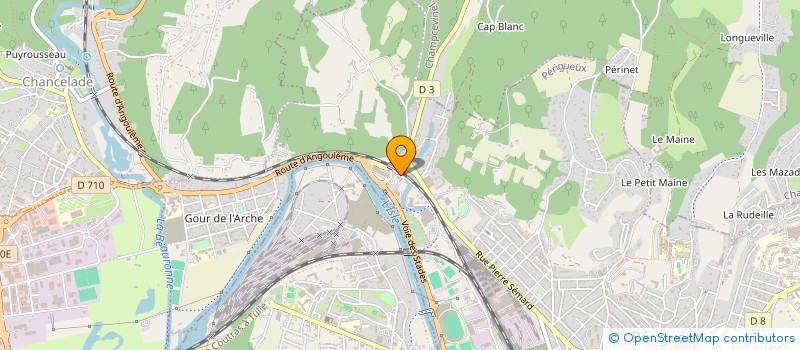 localisation de l'entreprise MONSIEUR CHRISTOPHE GAY  PERIGUEUX