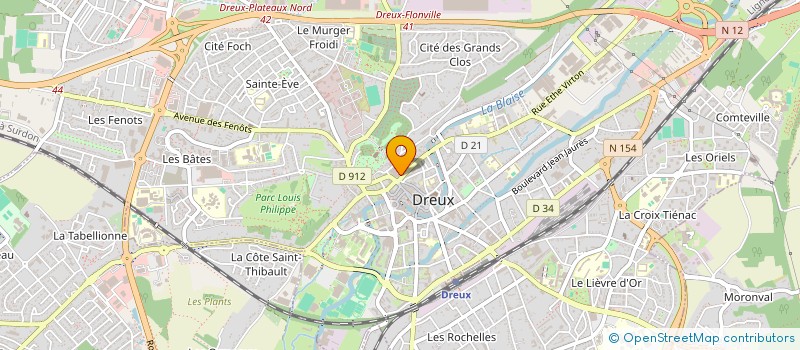 localisation de l'entreprise MONSIEUR CHRISTOPHE GAYER à DREUX