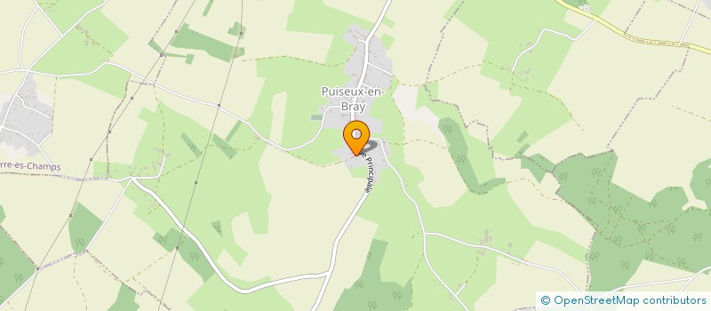 localisation de l'entreprise MONSIEUR CHRISTOPHE GEGOT  PUISEUX-EN-BRAY