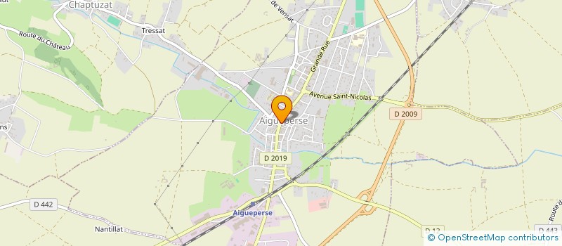 localisation de l'entreprise MONSIEUR CHRISTOPHE GENESTE  AIGUEPERSE