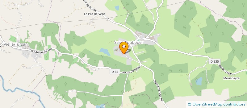 localisation de l'entreprise MONSIEUR CHRISTOPHE GENESTE  SAINT-LOUBOUER