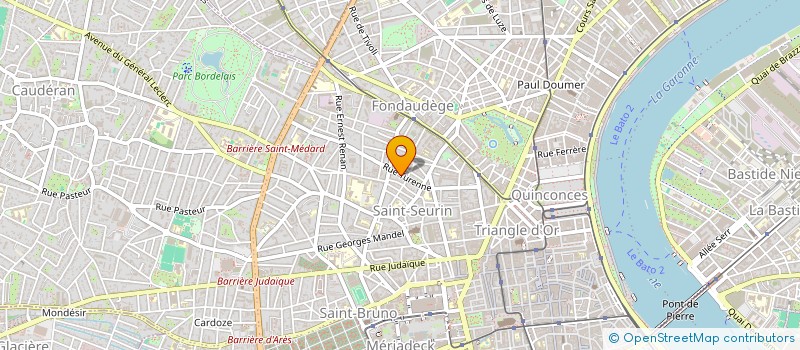 localisation de l'entreprise MONSIEUR CHRISTOPHE GENISSON  BORDEAUX