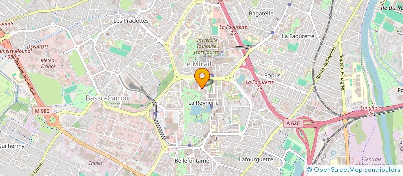 localisation de l'entreprise MONSIEUR CHRISTOPHE GENTILLON à TOULOUSE
