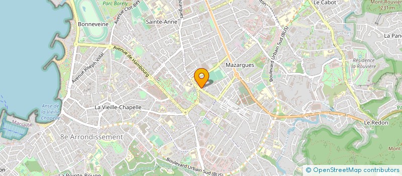 localisation de l'entreprise MONSIEUR CHRISTOPHE GENTY à MARSEILLE