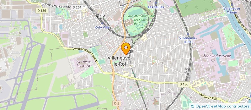 localisation de l'entreprise MONSIEUR CHRISTOPHE GEOFFROY à VILLENEUVE-LE-ROI