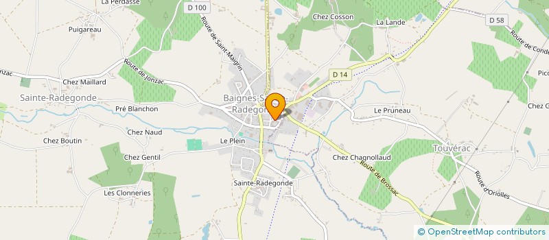 localisation de l'entreprise MONSIEUR CHRISTOPHE GEORGEON à TOUVERAC