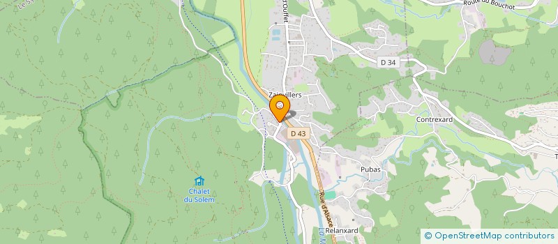 localisation de l'entreprise MONSIEUR CHRISTOPHE GEORGES  VAGNEY