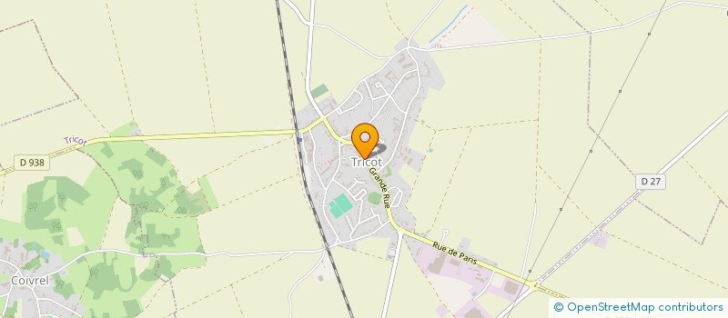 localisation de l'entreprise MONSIEUR CHRISTOPHE GERARD  COIVREL