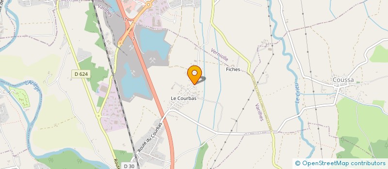 localisation de l'entreprise MONSIEUR CHRISTOPHE GERAUD à VARILHES