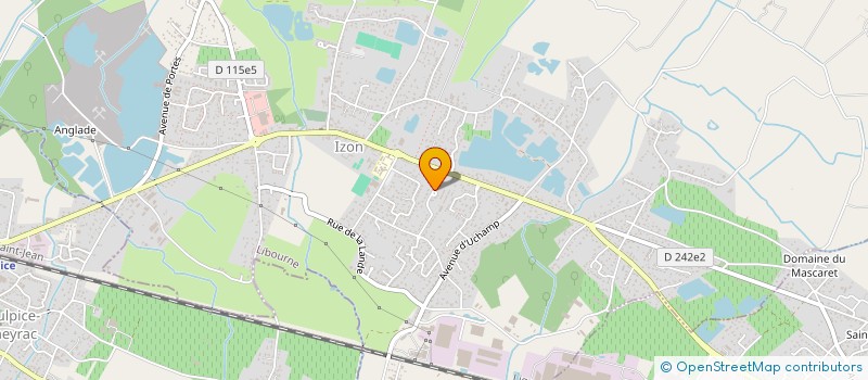 localisation de l'entreprise MONSIEUR CHRISTOPHE GERBEAU  IZON