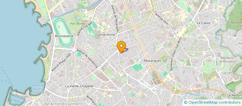 localisation de l'entreprise MONSIEUR CHRISTOPHE GERME à MARSEILLE