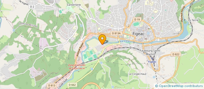 localisation de l'entreprise MONSIEUR CHRISTOPHE GERMIER  BEDUER