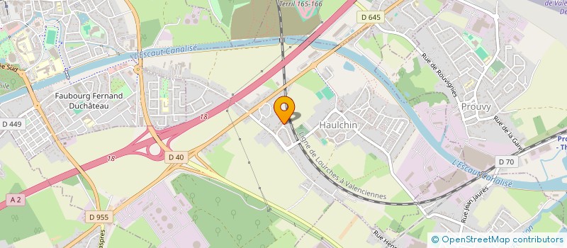 localisation de l'entreprise MONSIEUR CHRISTOPHE GEY  HAULCHIN