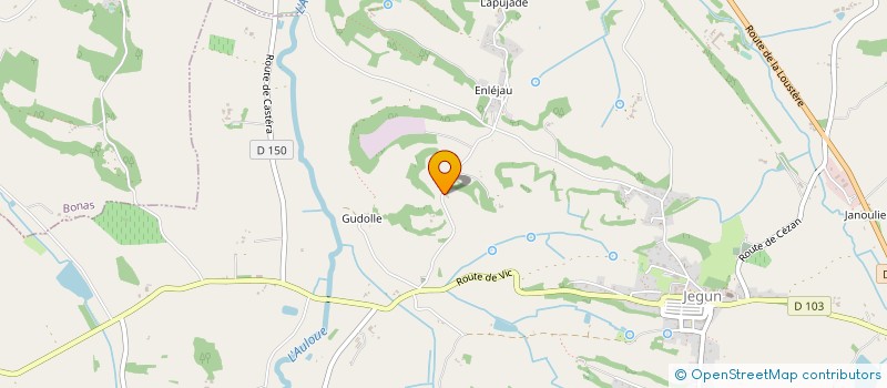 localisation de l'entreprise MONSIEUR CHRISTOPHE GHEERAERT  JEGUN