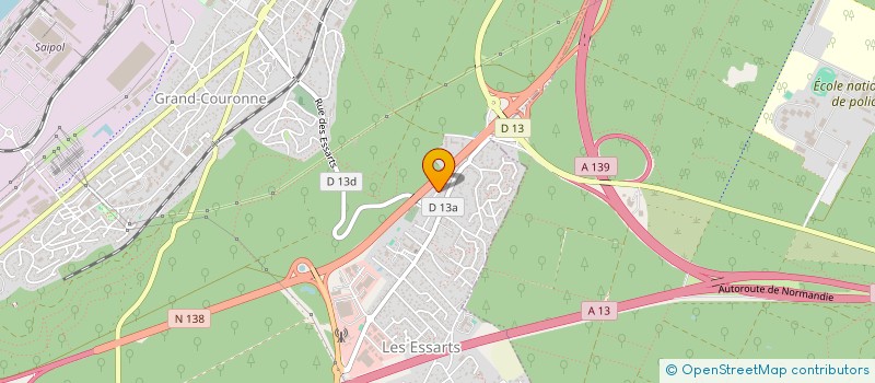 localisation de l'entreprise MONSIEUR CHRISTOPHE GHESQUIERE à GRAND-COURONNE