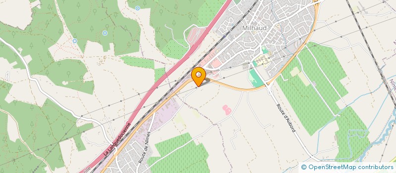 localisation de l'entreprise MONSIEUR CHRISTOPHE GIANNETTI  MILHAUD