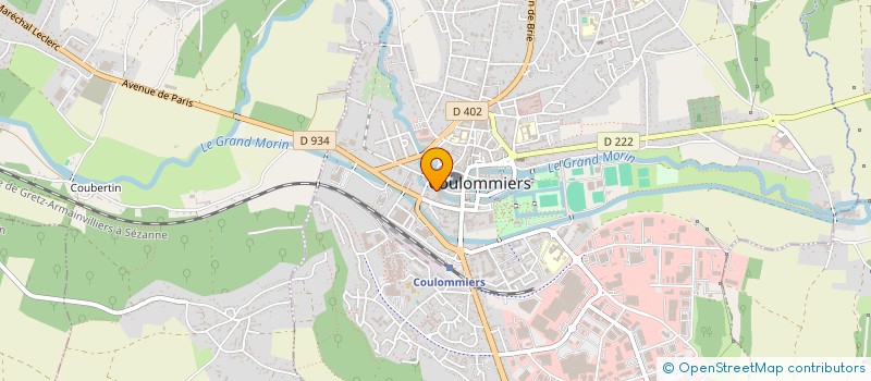 localisation de l'entreprise MONSIEUR CHRISTOPHE GIBBOSI à COULOMMIERS