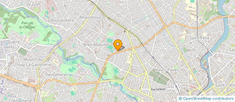 localisation de l'entreprise MONSIEUR CHRISTOPHE GICQUEL à NANTES