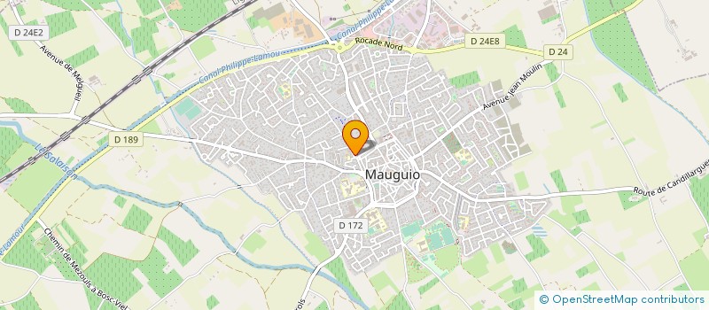 localisation de l'entreprise MONSIEUR CHRISTOPHE GIL  MAUGUIO