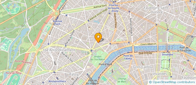 localisation de l'entreprise MONSIEUR CHRISTOPHE GILLARD  PARIS