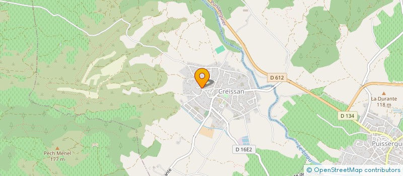 localisation de l'entreprise MONSIEUR CHRISTOPHE GILLET  CREISSAN