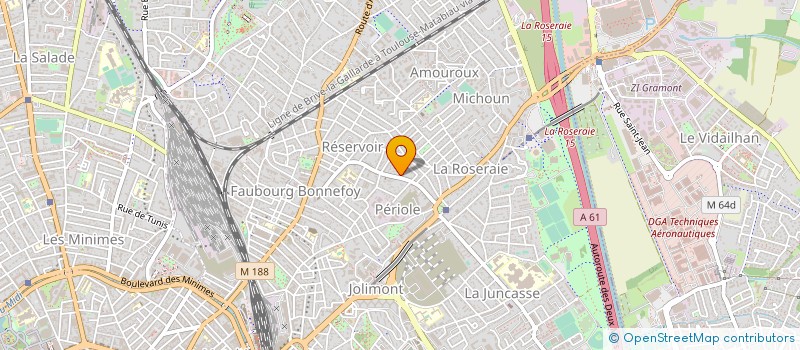localisation de l'entreprise MONSIEUR CHRISTOPHE GILLOUX à TOULOUSE