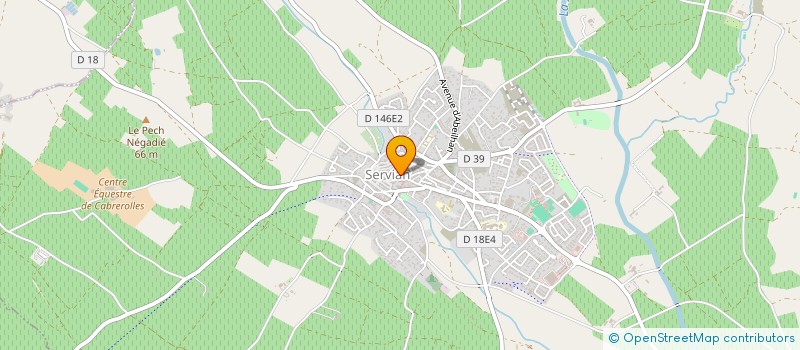 localisation de l'entreprise MONSIEUR CHRISTOPHE GIMENEZ  MONTBLANC