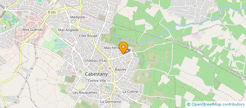 localisation de l'entreprise MONSIEUR CHRISTOPHE GIMENEZ à CABESTANY